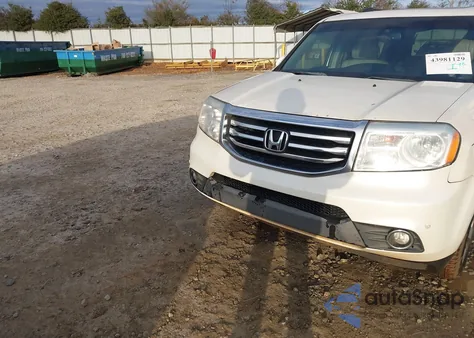 2014 Honda Pilot Touring from USA, damaged, VIN 5FNYF3H91EB010454